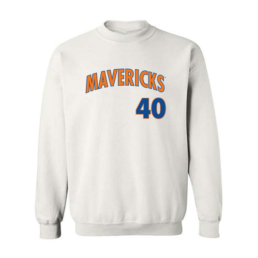 Texas Arlington - NCAA Baseball : Aeden Barron - Classic Shersey Crewneck Sweatshirt-0