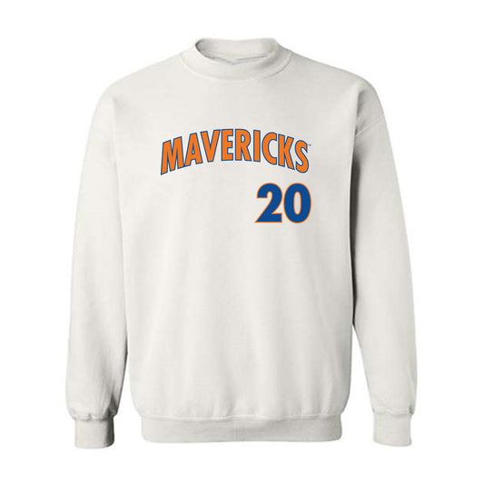 Texas Arlington - NCAA Baseball : Geoffrey Marlow - Classic Shersey Crewneck Sweatshirt-0