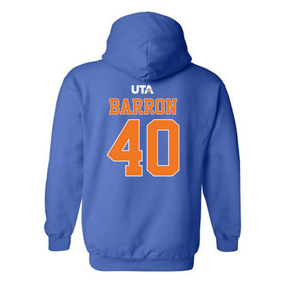 Texas Arlington - NCAA Baseball : Aeden Barron - Sports Shersey Hooded Sweatshirt-1