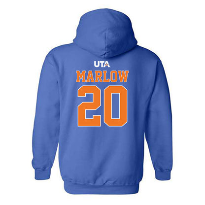 Texas Arlington - NCAA Baseball : Geoffrey Marlow - Sports Shersey Hooded Sweatshirt-1