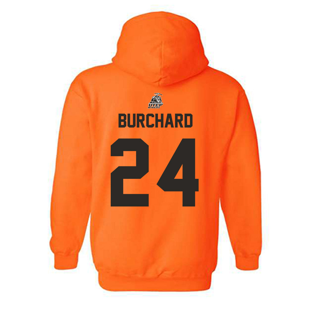 UTEP - NCAA Softball : Marissa Burchard - Sports Shersey Hooded Sweatshirt