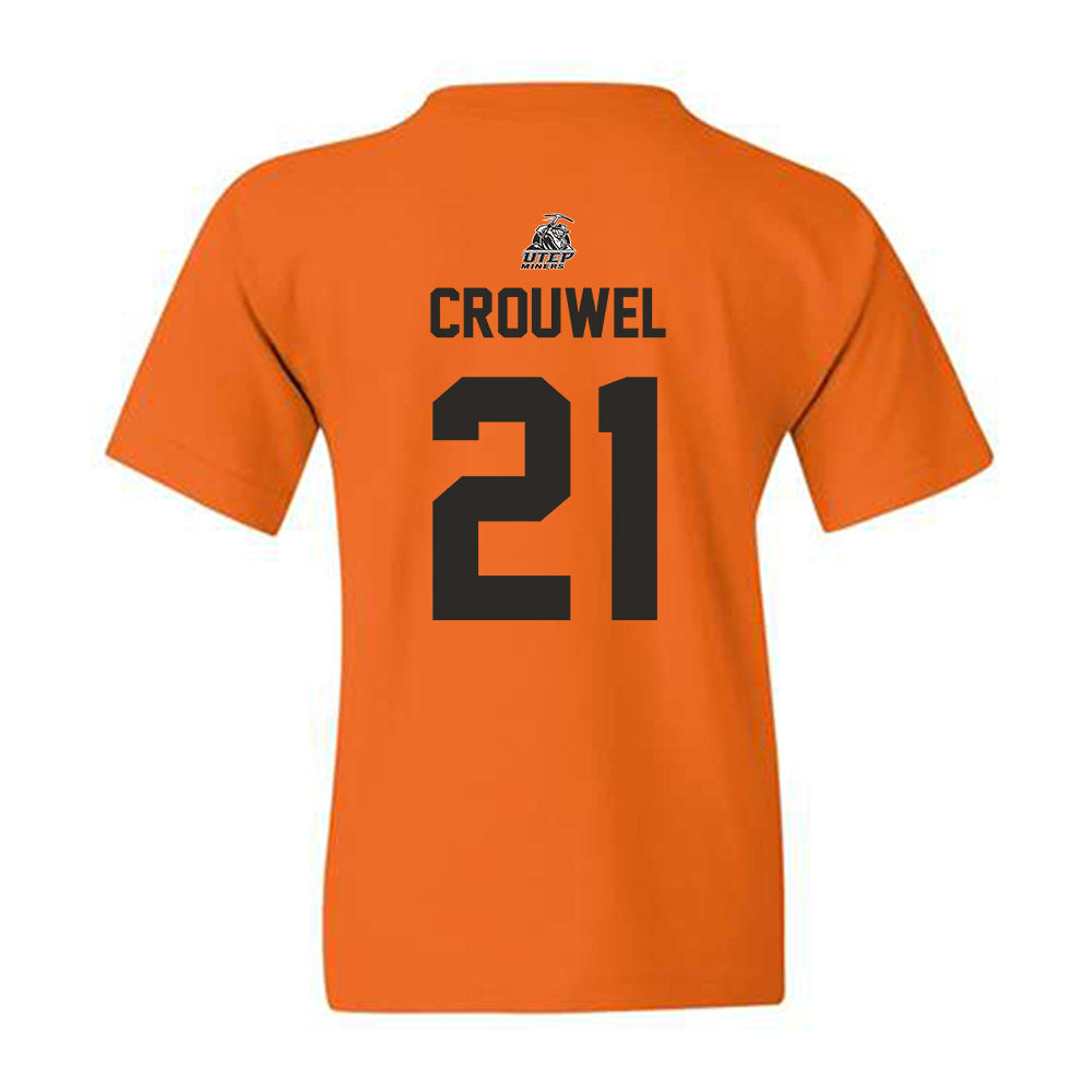 UTEP - NCAA Softball : Marijn Crouwel - Sports Shersey Youth T-Shirt-1