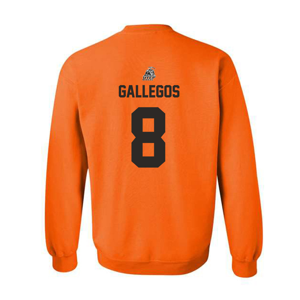 UTEP - NCAA Softball : Audrey Gallegos - Sports Shersey Crewneck Sweatshirt