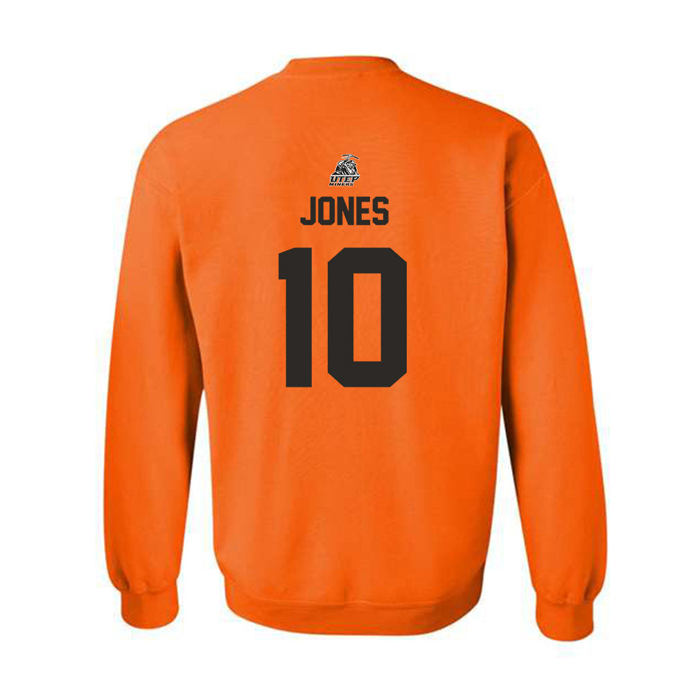 UTEP - NCAA Softball : Hannah Jones - Sports Shersey Crewneck Sweatshirt-1