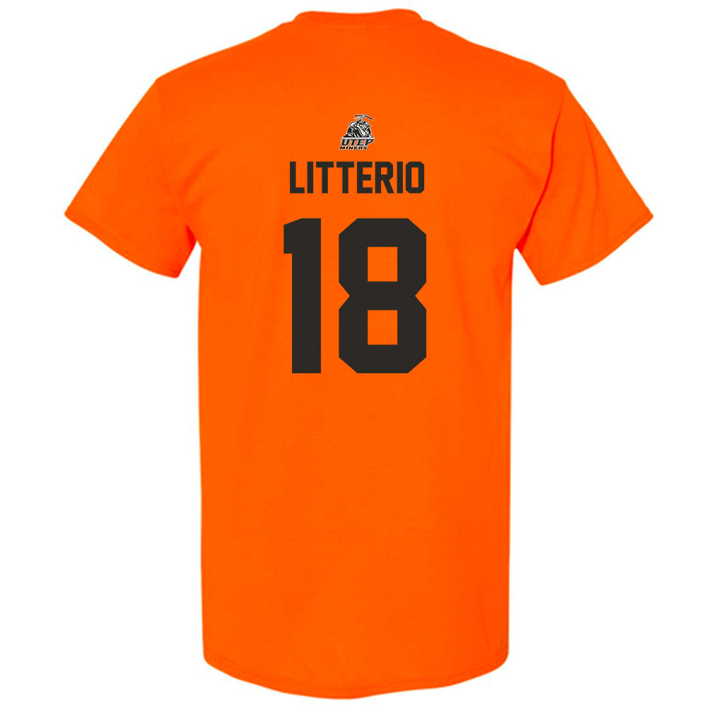 UTEP - NCAA Softball : Annika litterio - Sports Shersey T-Shirt-1