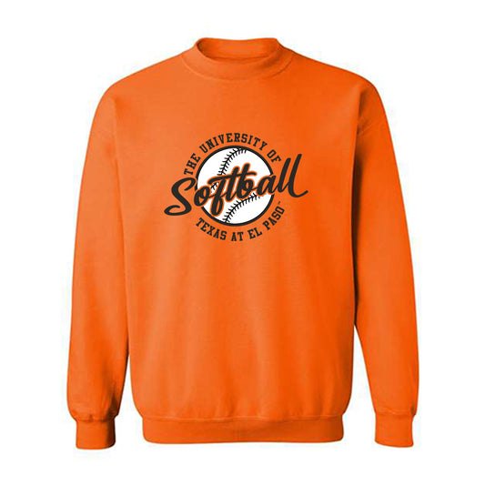 UTEP - NCAA Softball : Paige Lassiter - Sports Shersey Crewneck Sweatshirt-0