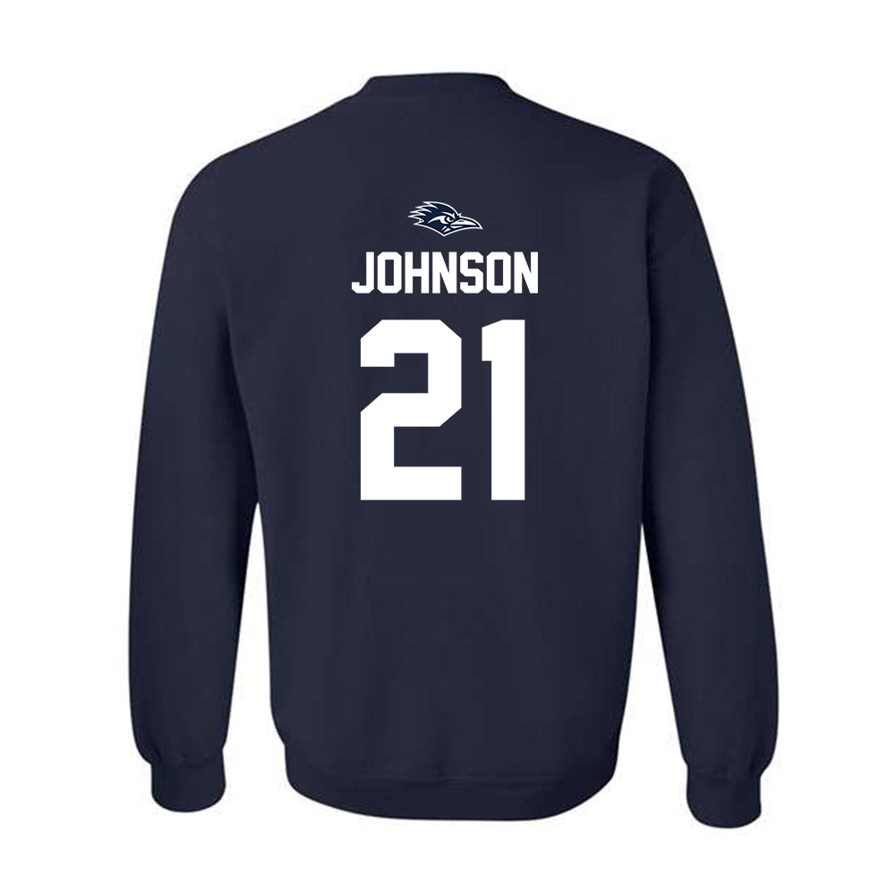 UTSA - NCAA Baseball : Nathan Johnson - Crewneck Sweatshirt-1