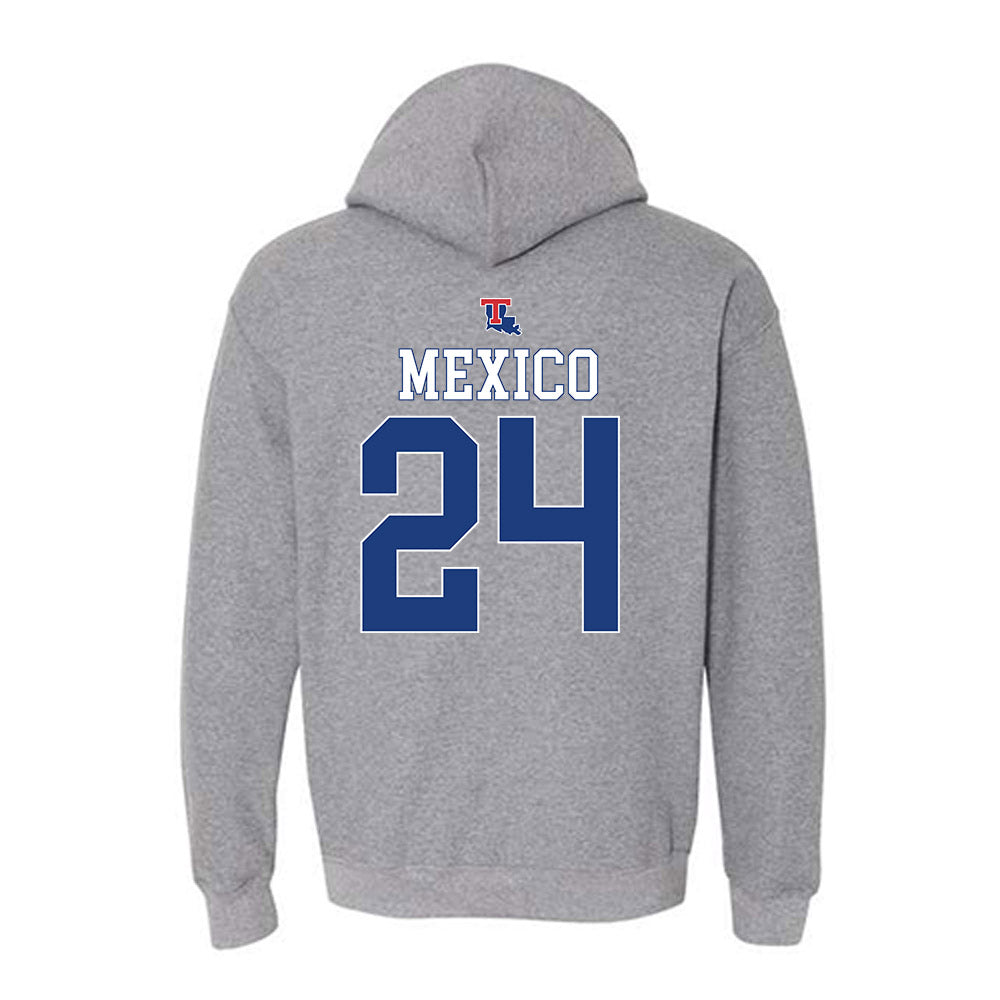 LA Tech - NCAA Baseball : Sebastian Mexico - Sports Shersey Hooded Sweatshirt-1