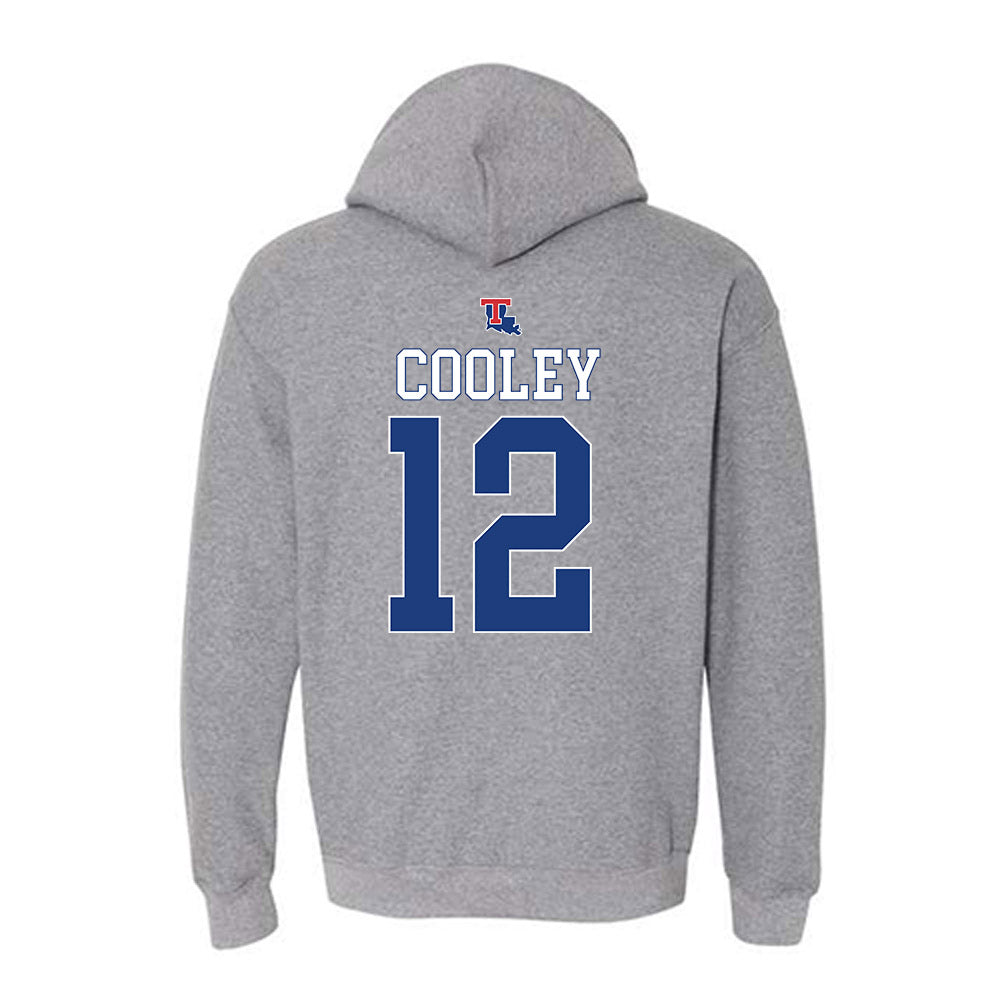 LA Tech - NCAA Baseball : Luke Cooley - Sports Shersey Hooded Sweatshirt-1