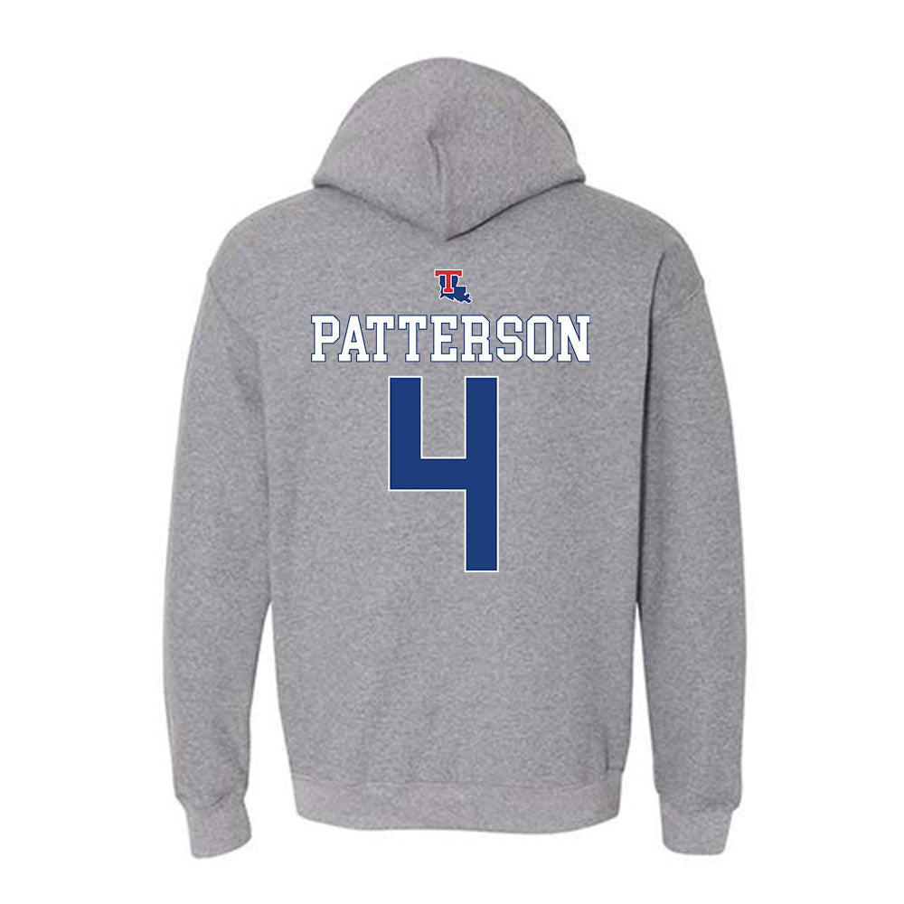 LA Tech - NCAA Baseball : Cade Patterson - Sports Shersey Hooded Sweatshirt-1