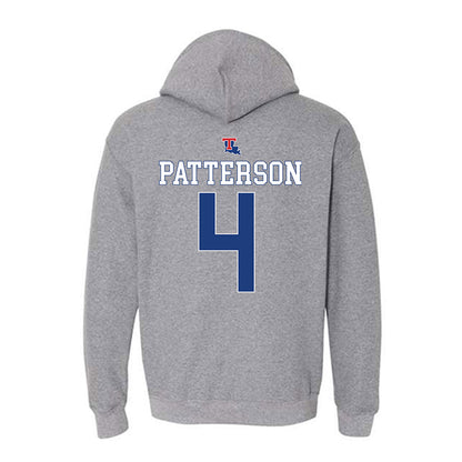 LA Tech - NCAA Baseball : Cade Patterson - Sports Shersey Hooded Sweatshirt-1