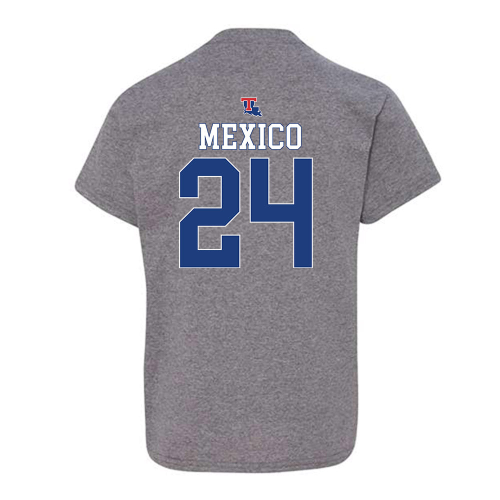 LA Tech - NCAA Baseball : Sebastian Mexico - Sports Shersey Youth T-Shirt-1
