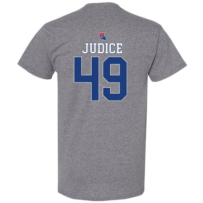 LA Tech - NCAA Baseball : Ethan Judice - Sports Shersey T-Shirt-1