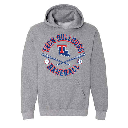 LA Tech - NCAA Baseball : Sebastian Mexico - Sports Shersey Hooded Sweatshirt-0