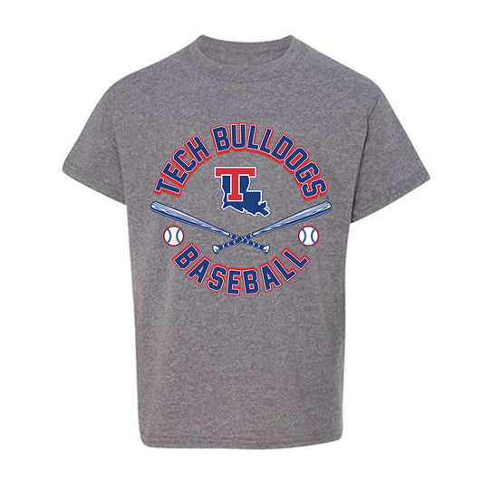 LA Tech - NCAA Baseball : Ethan Judice - Sports Shersey Youth T-Shirt-0