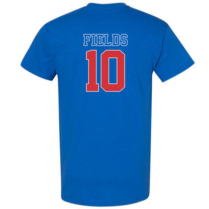 LA Tech - NCAA Football : Kolbe Fields - Sports Shersey T-Shirt