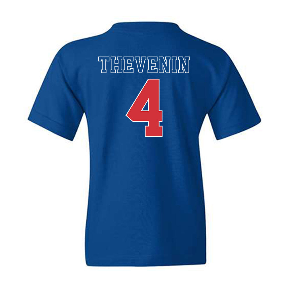 LA Tech - NCAA Football : Clay Thevenin - Sports Shersey Youth T-Shirt-1