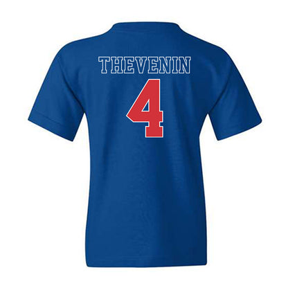 LA Tech - NCAA Football : Clay Thevenin - Sports Shersey Youth T-Shirt-1