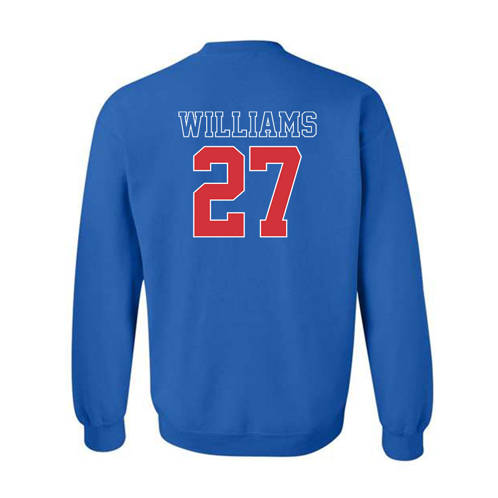 LA Tech - NCAA Men's Basketball : A'Meir Williams - Sports Shersey Crewneck Sweatshirt-1