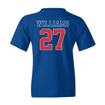 LA Tech - NCAA Men's Basketball : A'Meir Williams - Sports Shersey Youth T-Shirt-1