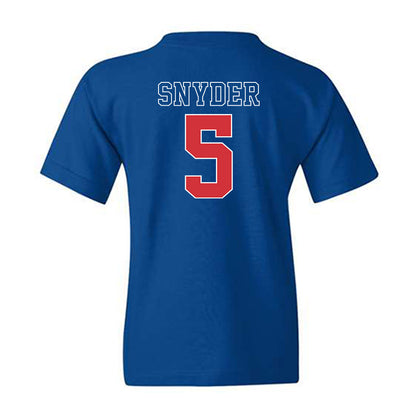 LA Tech - NCAA Softball : Addison Snyder - Sports Shersey Youth T-Shirt-1