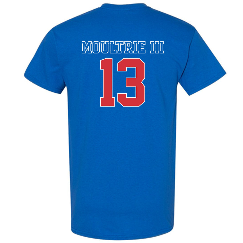 LA Tech - NCAA Football : Marcus Moultrie III - Sports Shersey T-Shirt-1