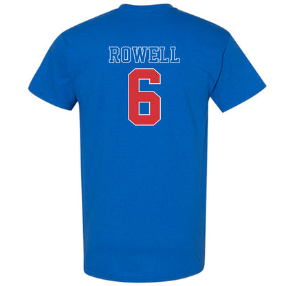 LA Tech - NCAA Men's Basketball : Keegan Rowell - Sports Shersey T-Shirt-1