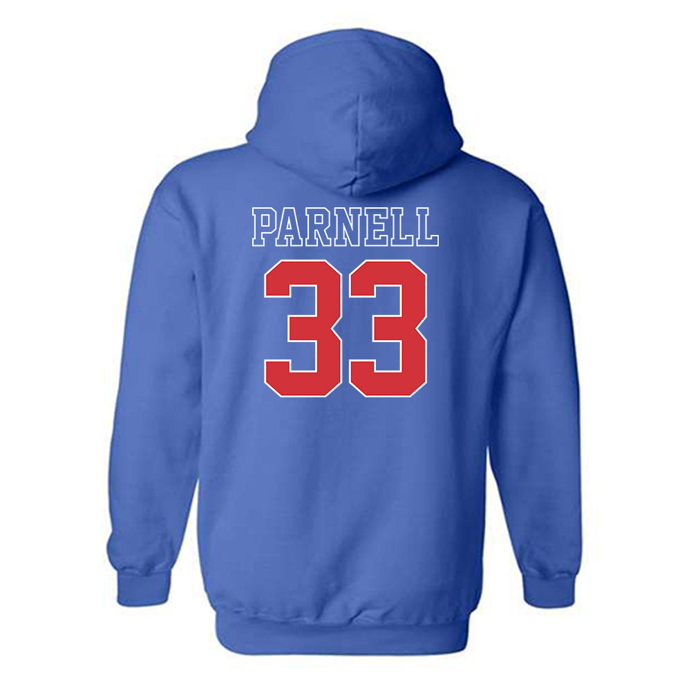 LA Tech - NCAA Football : Jaylon Parnell - Sports Shersey Hooded Sweatshirt-1