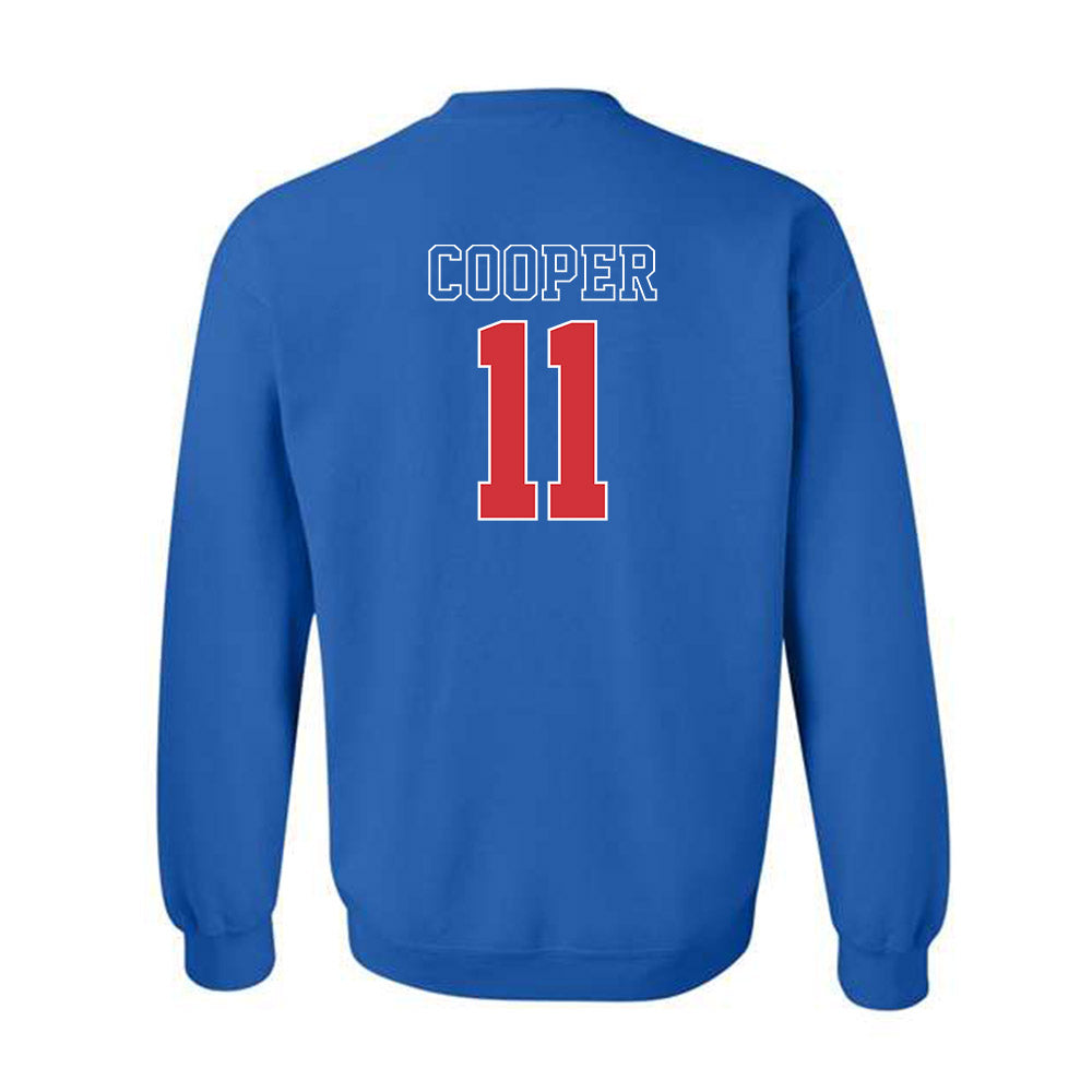 LA Tech - NCAA Men's Basketball : Kaden Cooper - Sports Shersey Crewneck Sweatshirt-1