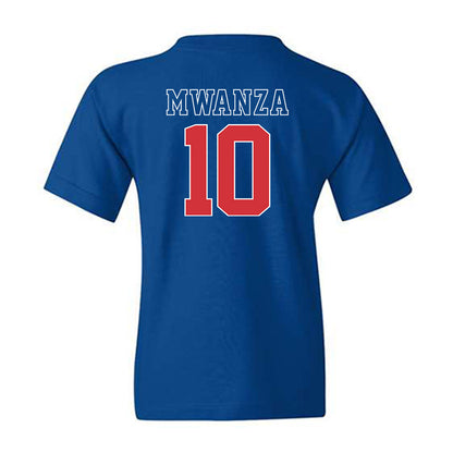 LA Tech - NCAA Women's Basketball : Melissa Mwanza - Sports Shersey Youth T-Shirt-1