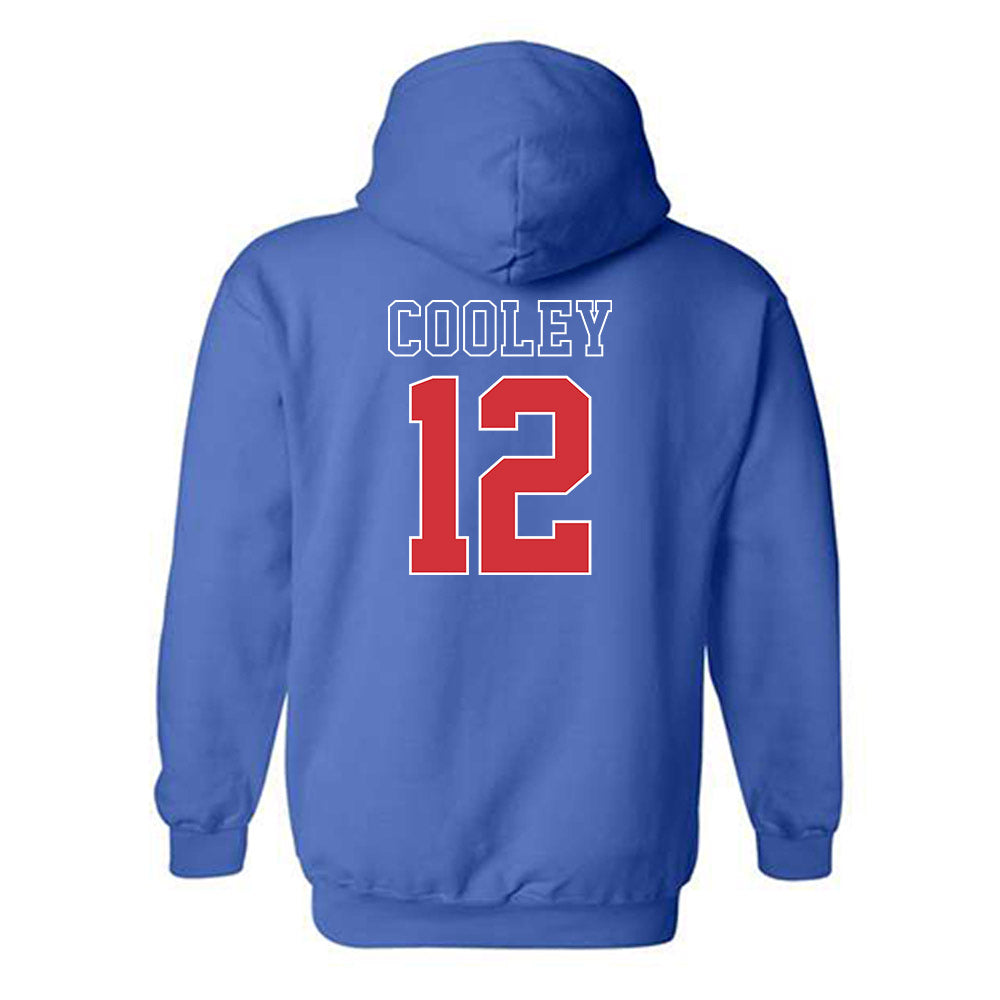 LA Tech - NCAA Baseball : Luke Cooley - Sports Shersey Hooded Sweatshirt-1