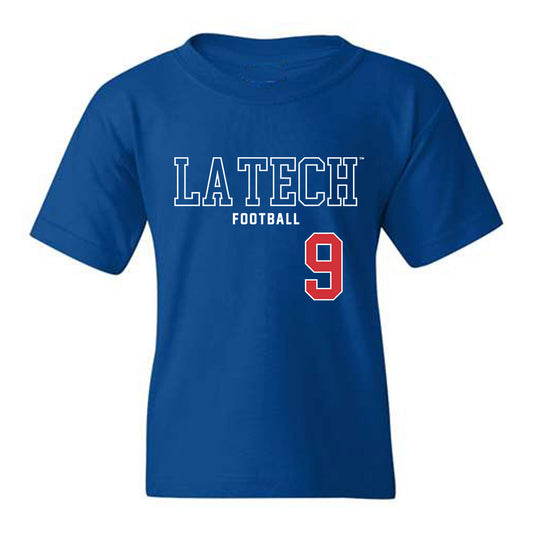 LA Tech - NCAA Football : Marlion Jackson - Sports Shersey Youth T-Shirt