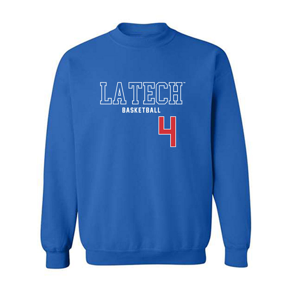 LA Tech - NCAA Women's Basketball : Joy Madison-Key - Sports Shersey Crewneck Sweatshirt-0