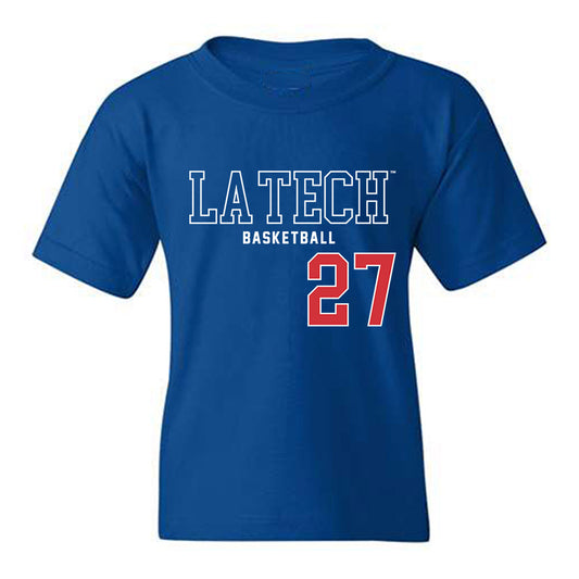 LA Tech - NCAA Men's Basketball : A'Meir Williams - Sports Shersey Youth T-Shirt-0