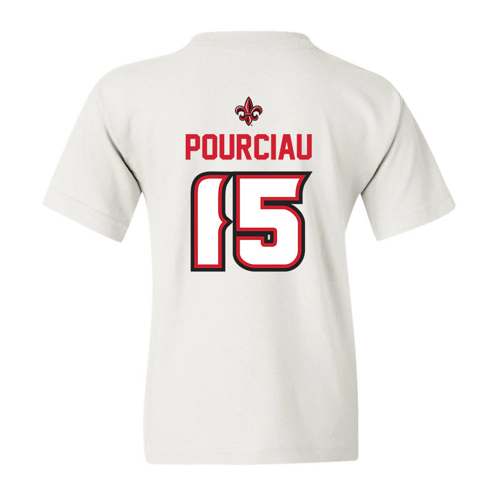 Louisiana - NCAA Baseball : Clayton Pourciau - Youth T-Shirt Classic Shersey