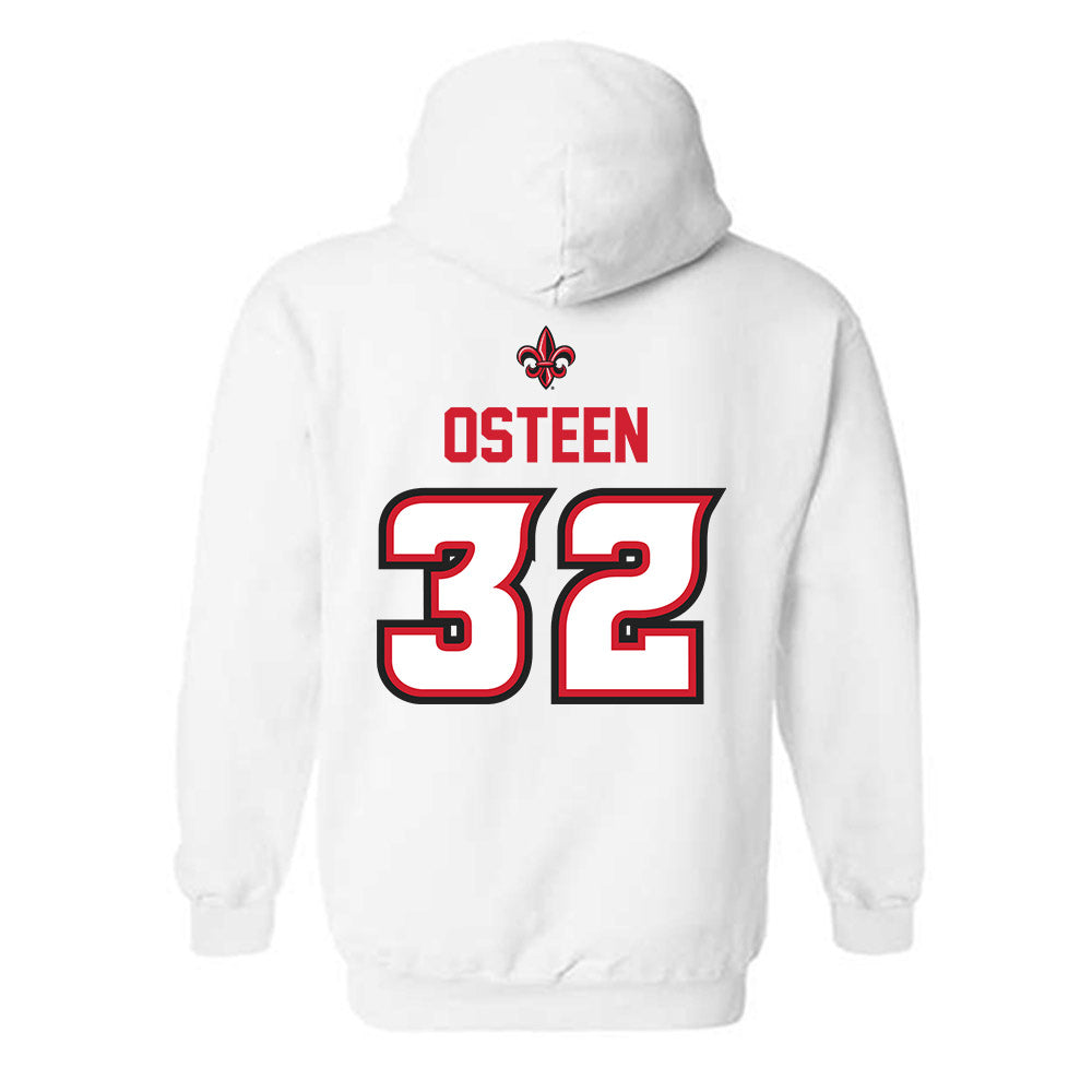 Louisiana - NCAA Baseball : Matthew Osteen - Sports Shersey Hooded Sweatshirt-1