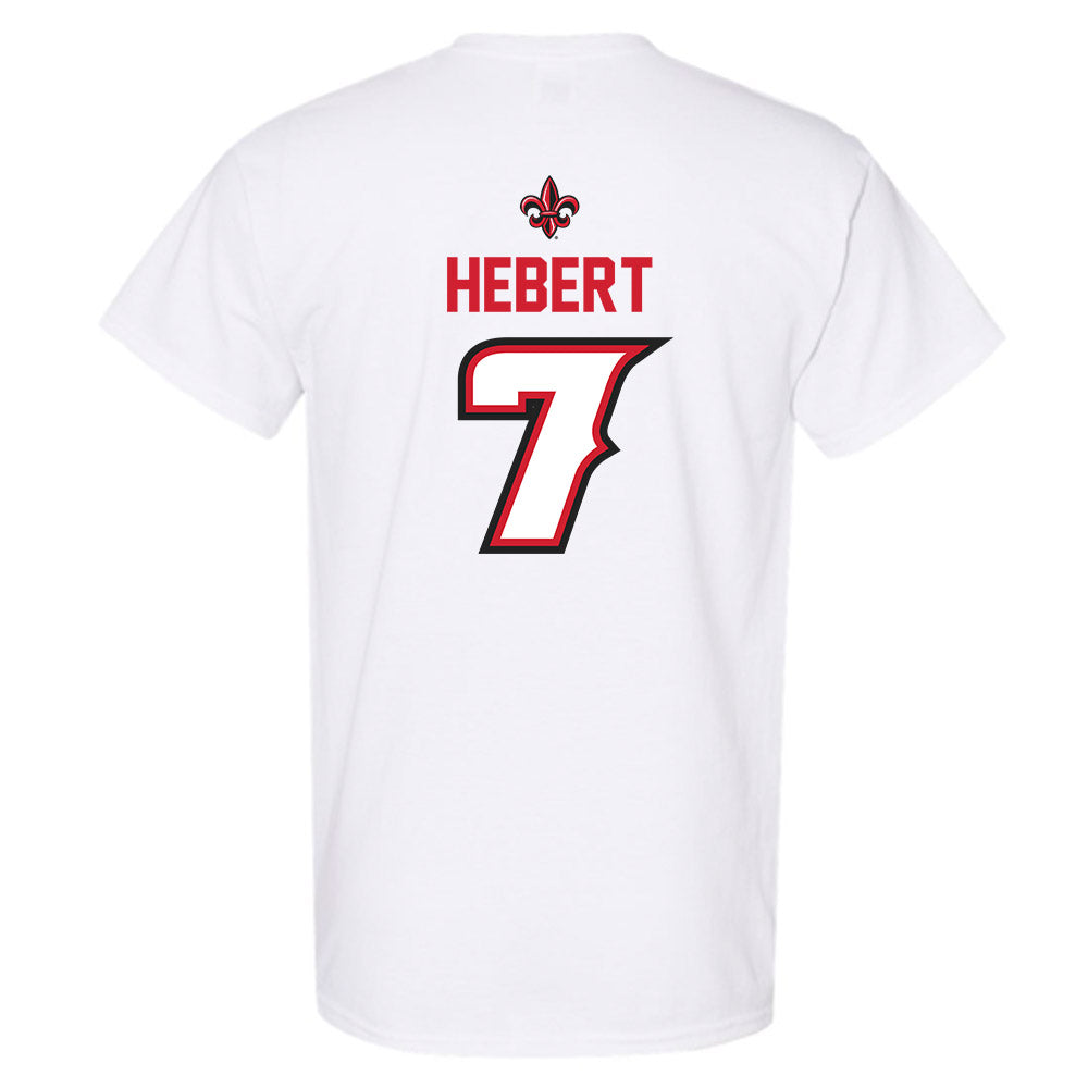 Louisiana - NCAA Baseball : Griffin Hebert - Sports Shersey T-Shirt-1