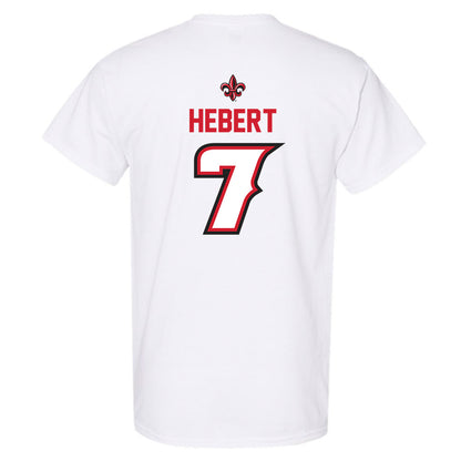 Louisiana - NCAA Baseball : Griffin Hebert - Sports Shersey T-Shirt-1