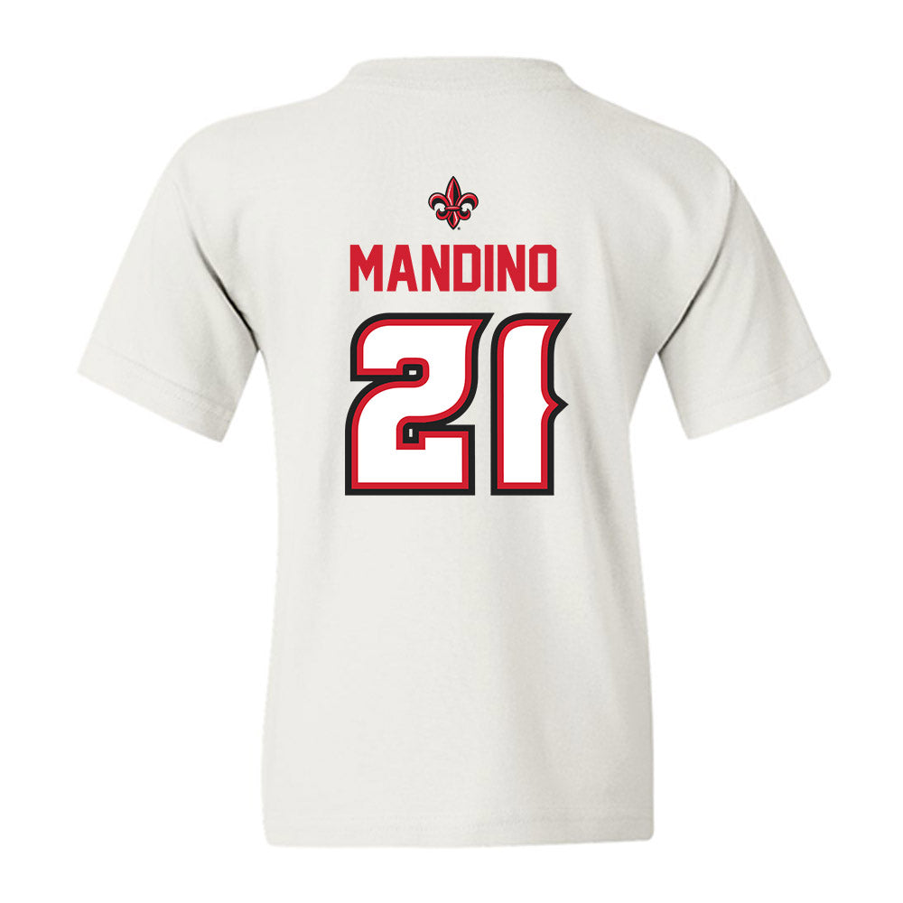 Louisiana - NCAA Baseball : Maddox Mandino - Sports Shersey Youth T-Shirt-1