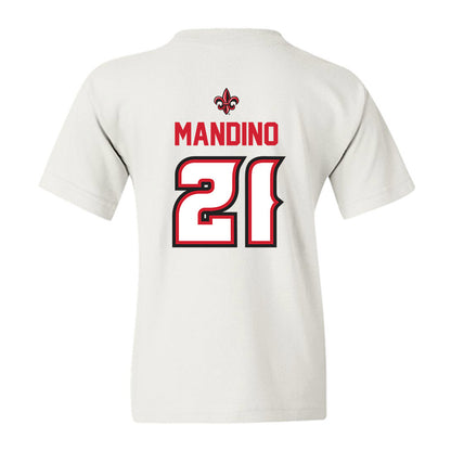 Louisiana - NCAA Baseball : Maddox Mandino - Sports Shersey Youth T-Shirt-1