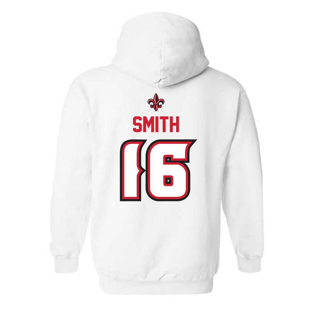 Louisiana - NCAA Baseball : Parker Smith - Sports Shersey Hooded Sweatshirt-1