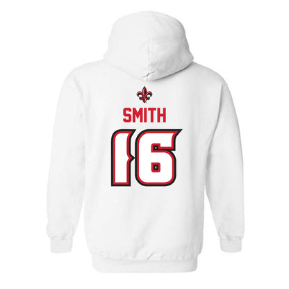 Louisiana - NCAA Baseball : Parker Smith - Sports Shersey Hooded Sweatshirt-1