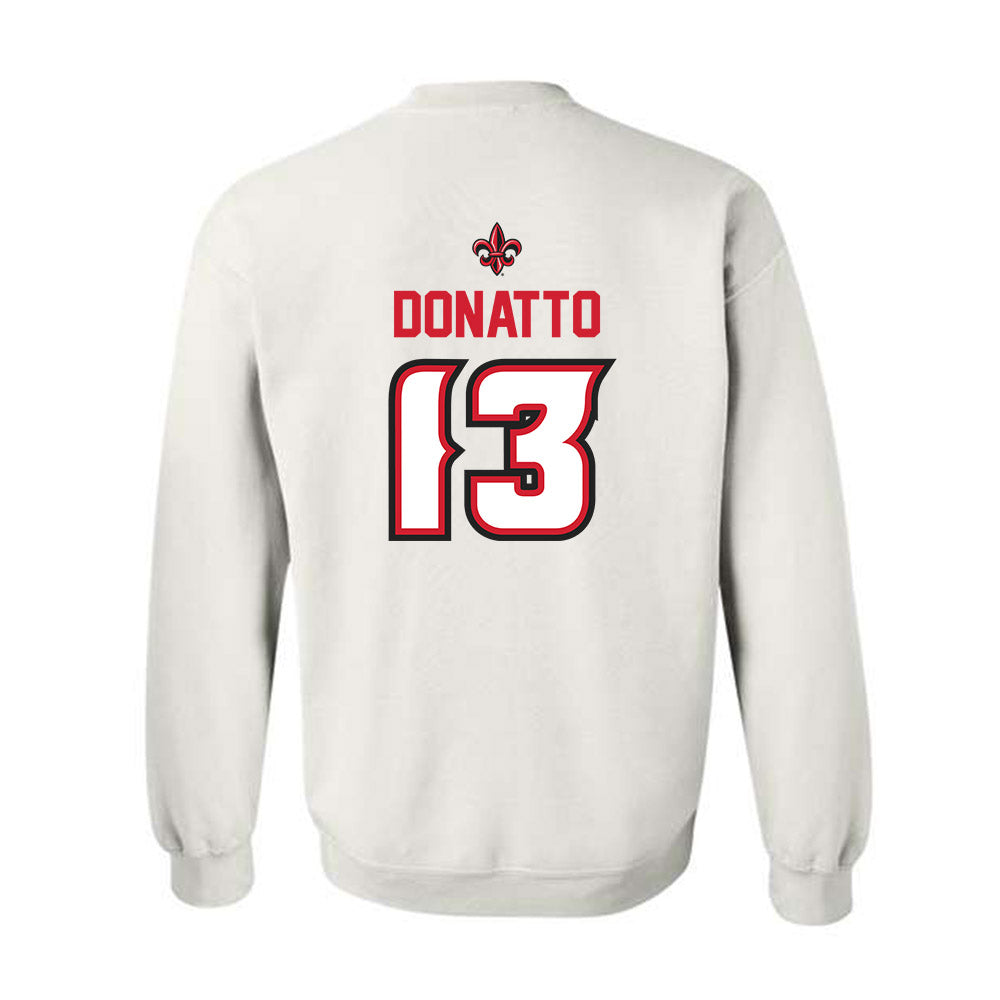 Louisiana - NCAA Baseball : Ahmar Donatto - Sports Shersey Crewneck Sweatshirt-1