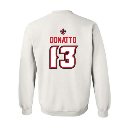 Louisiana - NCAA Baseball : Ahmar Donatto - Sports Shersey Crewneck Sweatshirt-1