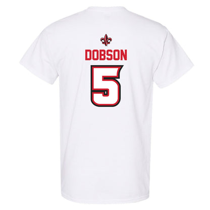 Louisiana - NCAA Baseball : Howard Dobson - Sports Shersey T-Shirt-1