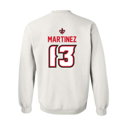 Louisiana - NCAA Baseball : Jack Martinez - Crewneck Sweatshirt Classic Shersey