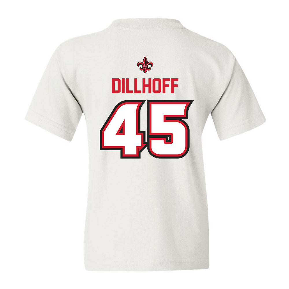 Louisiana - NCAA Baseball : Parker Dillhoff - Sports Shersey Youth T-Shirt