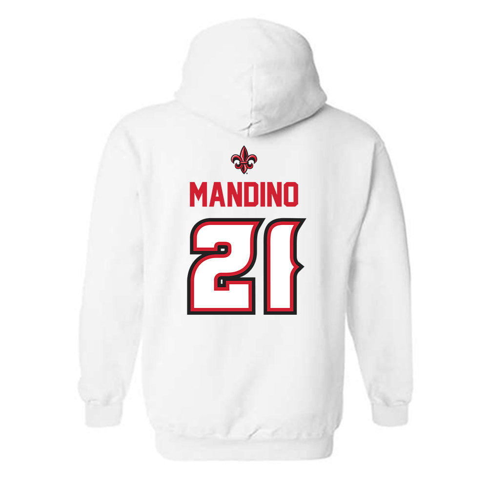 Louisiana - NCAA Baseball : Maddox Mandino - Sports Shersey Hooded Sweatshirt-1