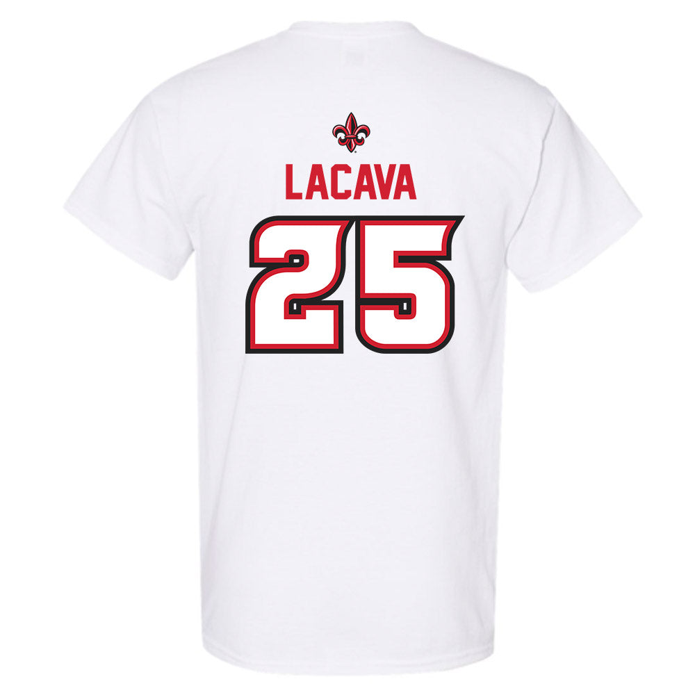 Louisiana - NCAA Baseball : Jayce LaCava - Sports Shersey T-Shirt-1