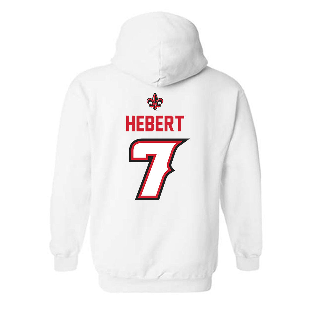 Louisiana - NCAA Baseball : Griffin Hebert - Sports Shersey Hooded Sweatshirt-1
